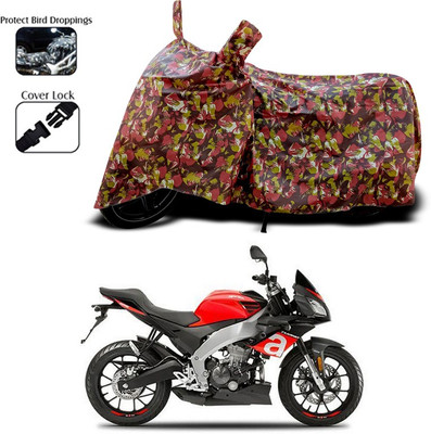 ANTHUB Two Wheeler Cover for Aprilia(Red)