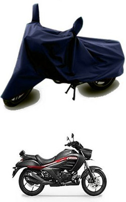 QualityBeast Two Wheeler Cover for Suzuki(Intruder, Blue)