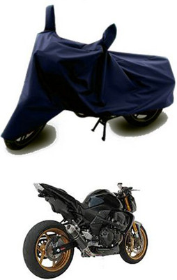 QualityBeast Two Wheeler Cover for Kawasaki(Blue)