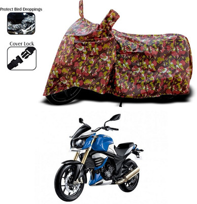 ANTHUB Two Wheeler Cover for Mahindra(Red)