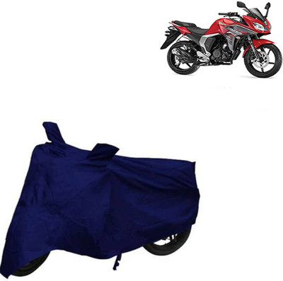 RPSENTTERPR Waterproof Two Wheeler Cover for Yamaha(Fazer, Blue)