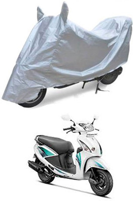CoNNexXxionS Two Wheeler Cover for Hero(Pleasure, Silver)