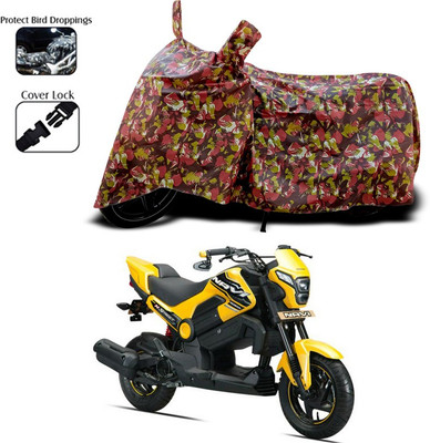 ANTHUB Two Wheeler Cover for Honda(Red)