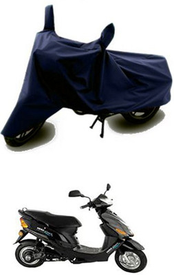QualityBeast Two Wheeler Cover for Hero(Electric Zippy, Blue)