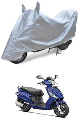 QualityBeast Two Wheeler Cover for Hero(Silver)