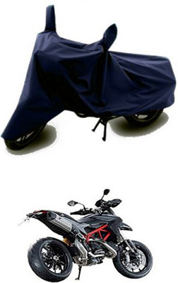 QualityBeast Two Wheeler Cover for Ducati(Hyperstrada, Blue)