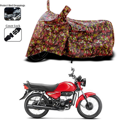 ANTHUB Two Wheeler Cover for Hero(Red)