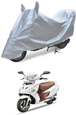 QualityBeast Two Wheeler Cover for Hero(Silver)