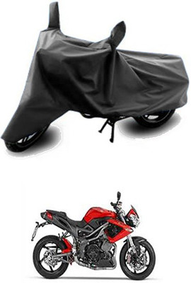 QualityBeast Two Wheeler Cover for DSK Benelli(Grey)