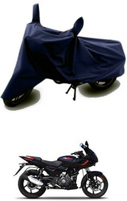 QualityBeast Two Wheeler Cover for Bajaj(Blue)