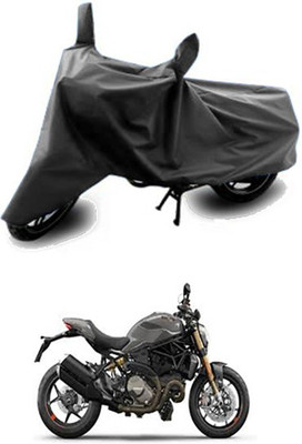QualityBeast Two Wheeler Cover for Ducati(Grey)