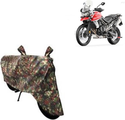 Flipkart SmartBuy Waterproof Two Wheeler Cover for Triumph(Tiger 800 XCA, Multicolor)