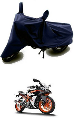 QualityBeast Two Wheeler Cover for Kawasaki(RC 390, Blue)