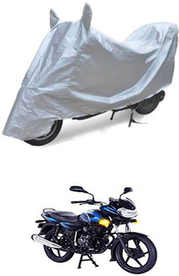CoNNexXxionS Two Wheeler Cover for Bajaj(Discover 125 DTS-i, Silver)