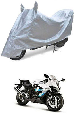 QualityBeast Two Wheeler Cover for Hyosung(GT250R, Silver)