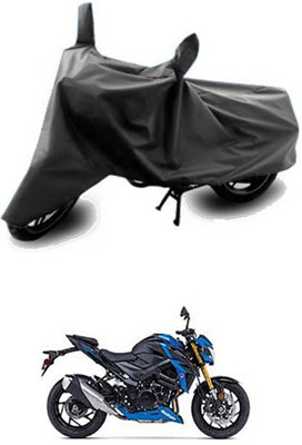 QualityBeast Two Wheeler Cover for Suzuki(Grey)