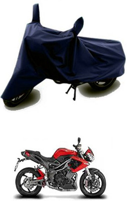 QualityBeast Two Wheeler Cover for DSK Benelli(TNT R, Blue)