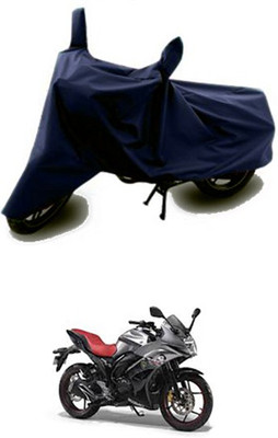QualityBeast Two Wheeler Cover for Suzuki(Blue)