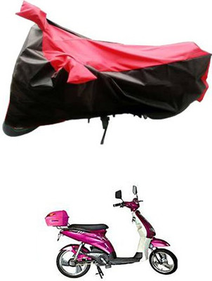 MotohunK Two Wheeler Cover for Avon(E Lite, Red, Blue)