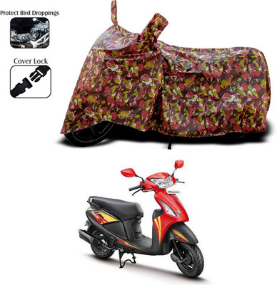 ANTHUB Two Wheeler Cover for Hero(Red)