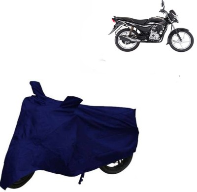 Flipkart SmartBuy Waterproof Two Wheeler Cover for Bajaj(Platina 100 DTS-i, Blue)