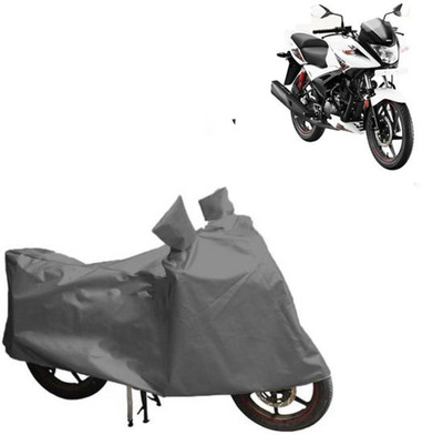 MOTOWORLD Waterproof Two Wheeler Cover for Hero(Ignitor, Grey)