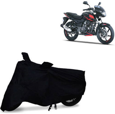 RPSENTTERPR Two Wheeler Cover for Bajaj(Pulsar 180 DTS-i, Black)