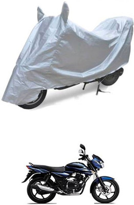 QualityBeast Two Wheeler Cover for Bajaj(Silver)
