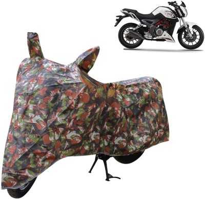 CARNEST Two Wheeler Cover for DSK Benelli(TNT 25, Multicolor)