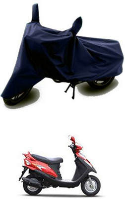 QualityBeast Two Wheeler Cover for Mahindra(Blue)