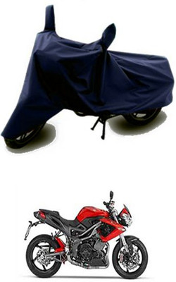 QualityBeast Two Wheeler Cover for DSK Benelli(Blue)