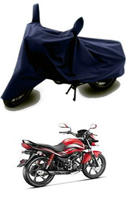 QualityBeast Two Wheeler Cover for Hero(Blue)