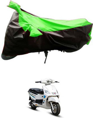 THE REAL ARV Two Wheeler Cover for Hero(Black, Green)