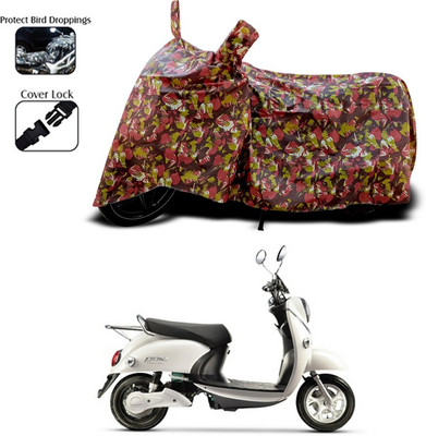 ANTHUB Two Wheeler Cover for Evolet(Red)