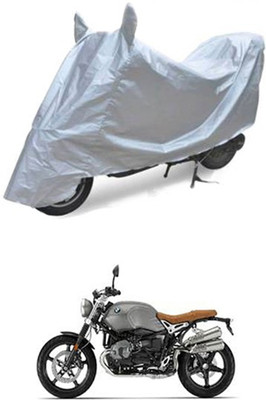 QualityBeast Two Wheeler Cover for BMW(Silver)