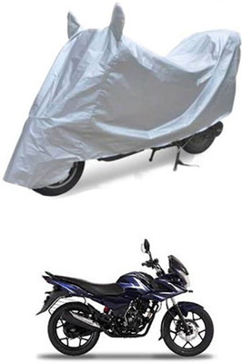 CoNNexXxionS Two Wheeler Cover for Bajaj(Silver)