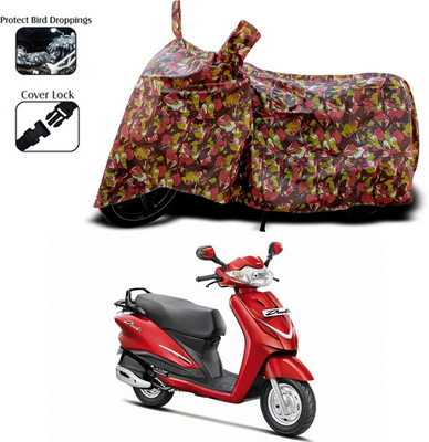 ANTHUB Two Wheeler Cover for Hero(Red)