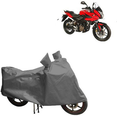 RPSENTTERPR Waterproof Two Wheeler Cover for Bajaj(Pulsar AS 150, Grey)