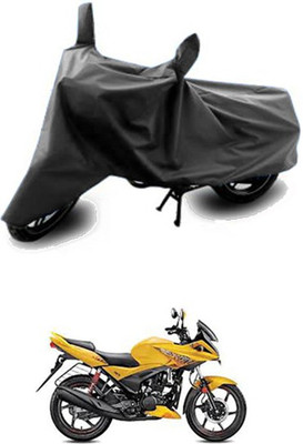 QualityBeast Two Wheeler Cover for Hero(Ignitor, Grey)
