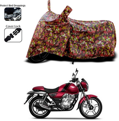 ANTHUB Two Wheeler Cover for Bajaj(Red)