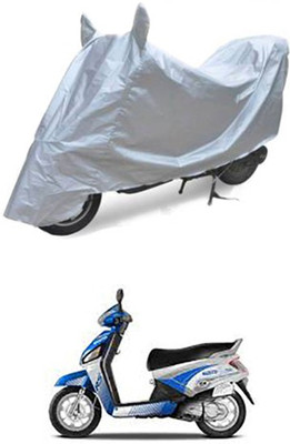 QualityBeast Two Wheeler Cover for Mahindra(Silver)