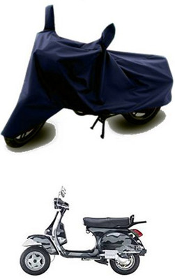 QualityBeast Two Wheeler Cover for LML(Star Euro, Blue)