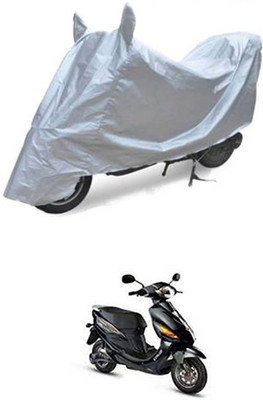 QualityBeast Two Wheeler Cover for Hero(Electric Cruz, Silver)
