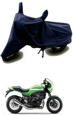 QualityBeast Two Wheeler Cover for Kawasaki(Blue)