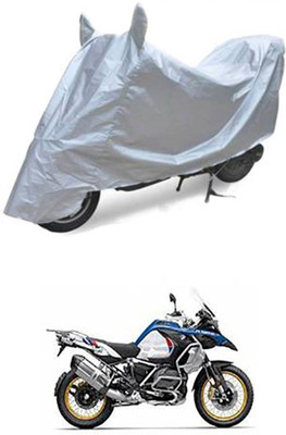 QualityBeast Two Wheeler Cover for BMW(Silver)