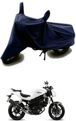 QualityBeast Two Wheeler Cover for Hyosung(Blue)