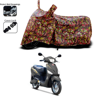 ANTHUB Two Wheeler Cover for Hero(Red)