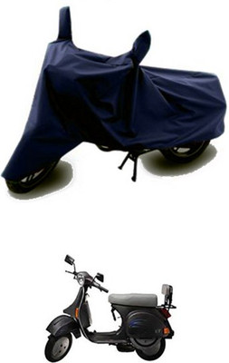 QualityBeast Two Wheeler Cover for LML(Blue)