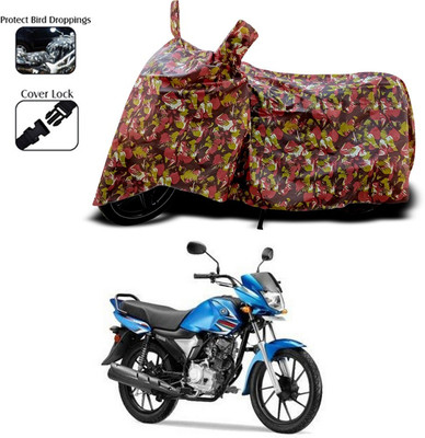 ANTHUB Two Wheeler Cover for Yamaha(Red)