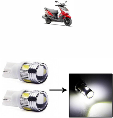 Vagary SOLID STRUCTUTE,STANDARD BASE SUPER BRIGHT PARKING/LICENSE PLATE LIGHT-228 Back Up Lamp Motorbike LED for Yamaha (12 V, 18 W)(Ray Z, Pack of 2)